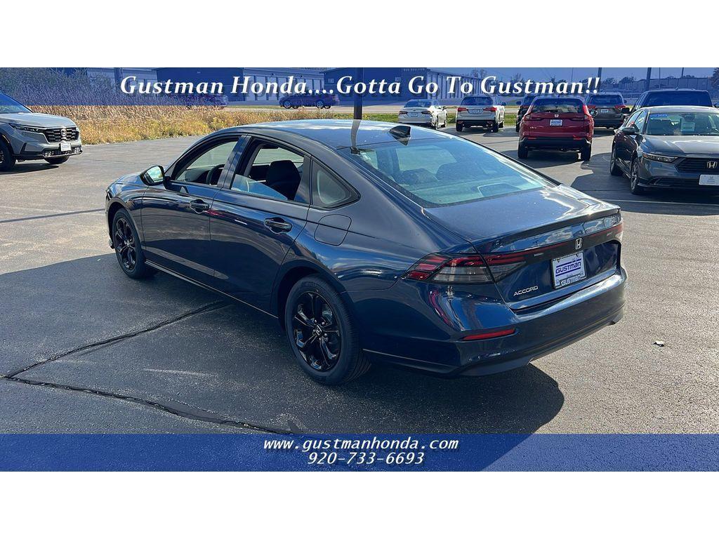new 2025 Honda Accord car, priced at $30,207