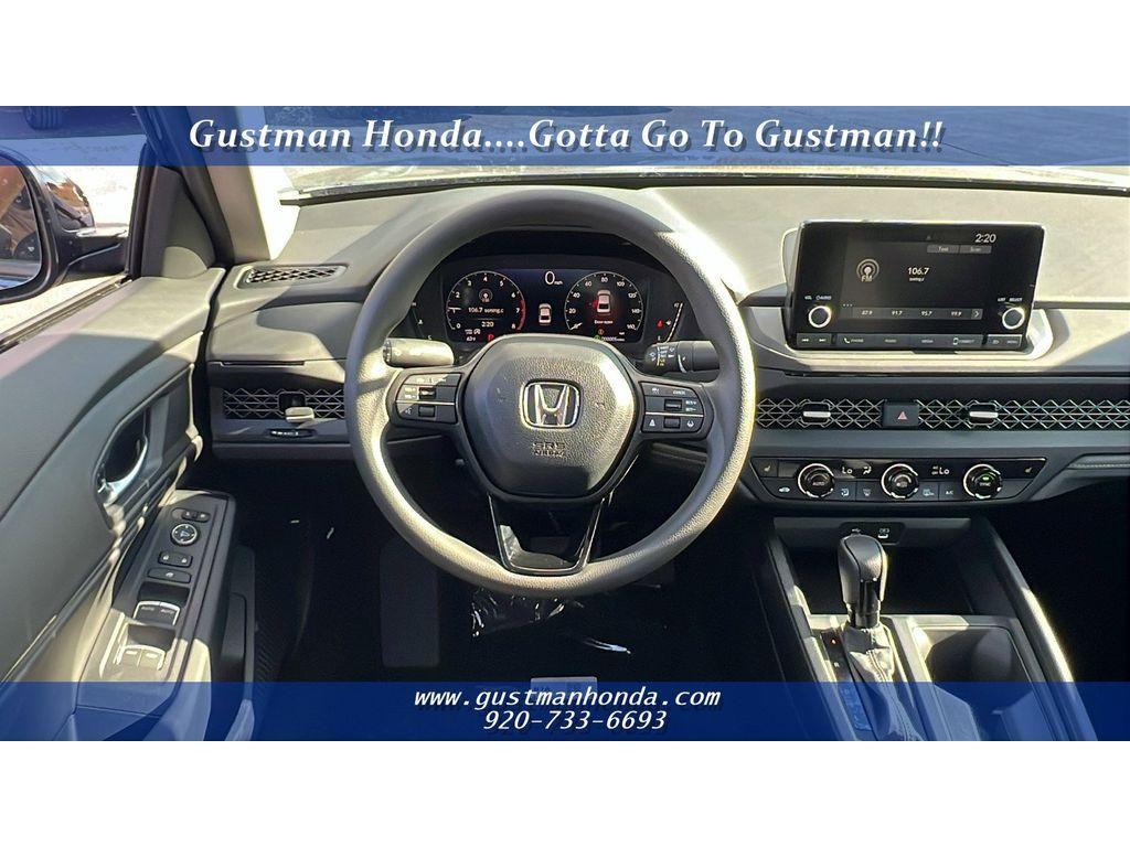 new 2025 Honda Accord car, priced at $30,207