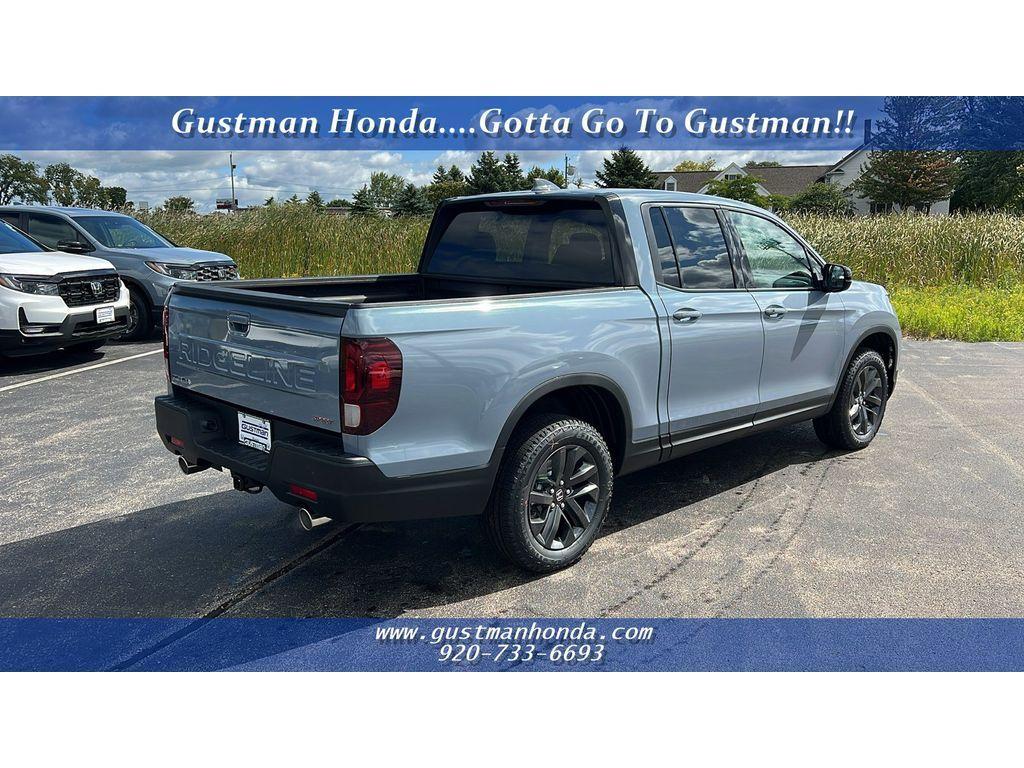 new 2025 Honda Ridgeline car, priced at $37,328