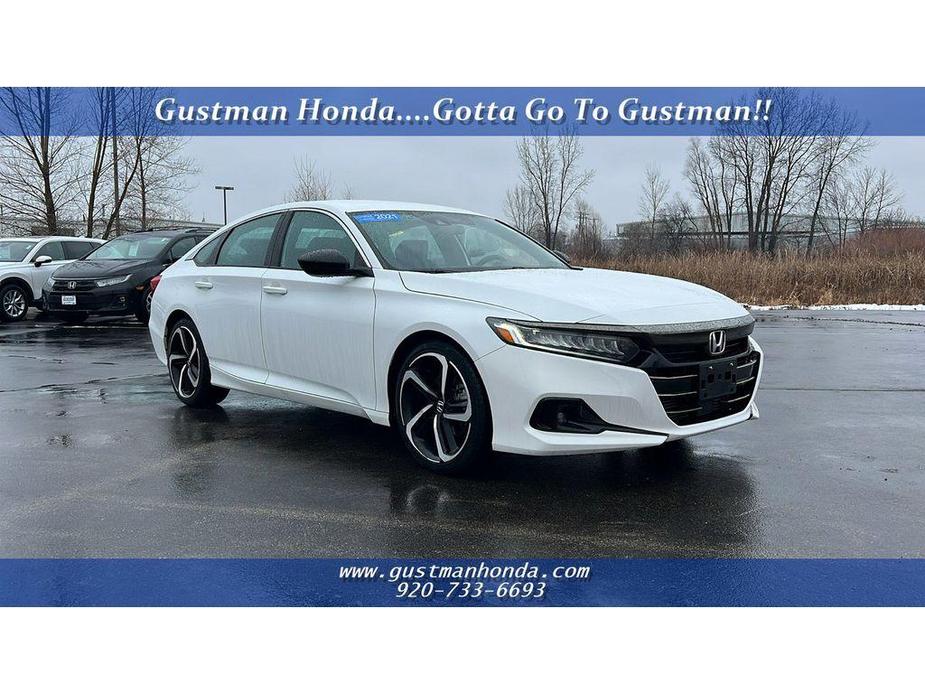 used 2021 Honda Accord car, priced at $23,998