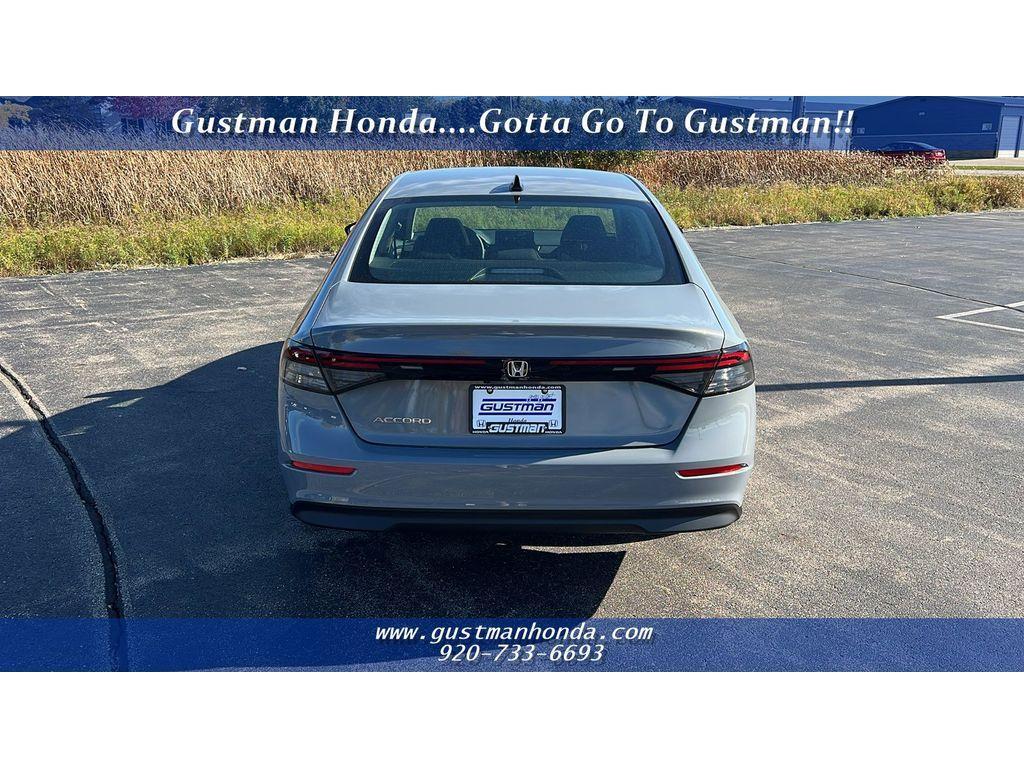 new 2025 Honda Accord car, priced at $30,630