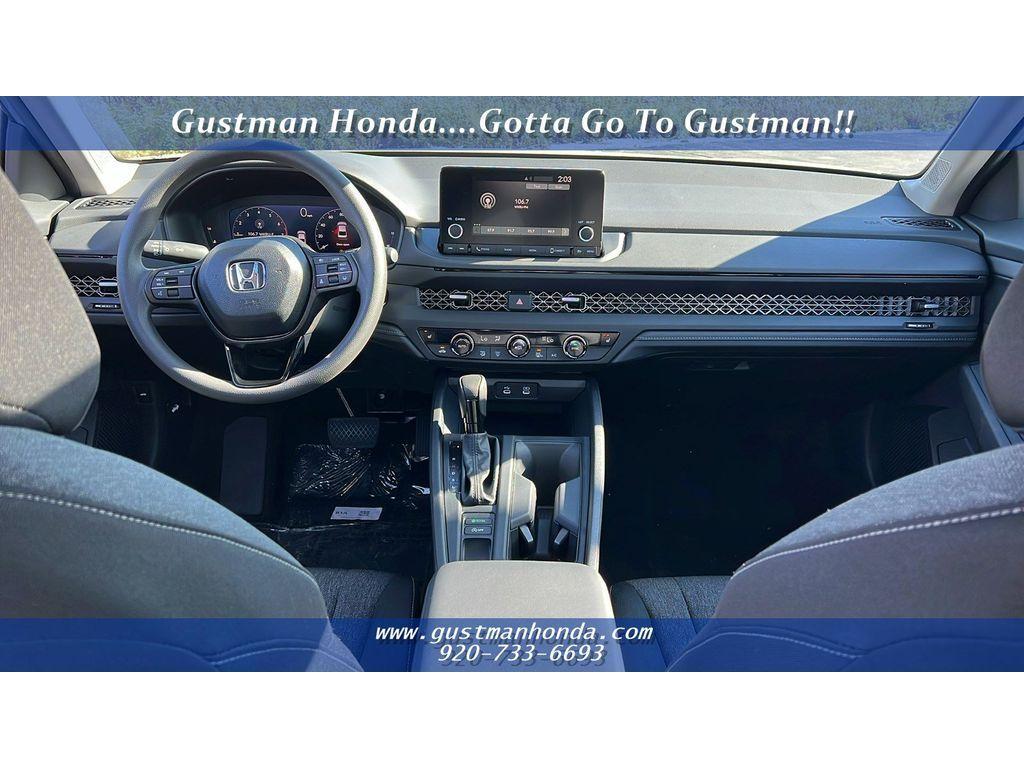 new 2025 Honda Accord car, priced at $30,630