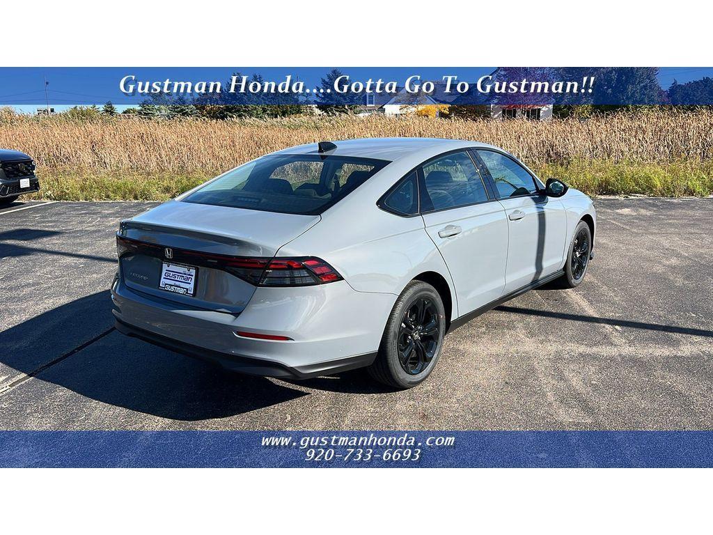 new 2025 Honda Accord car, priced at $30,630