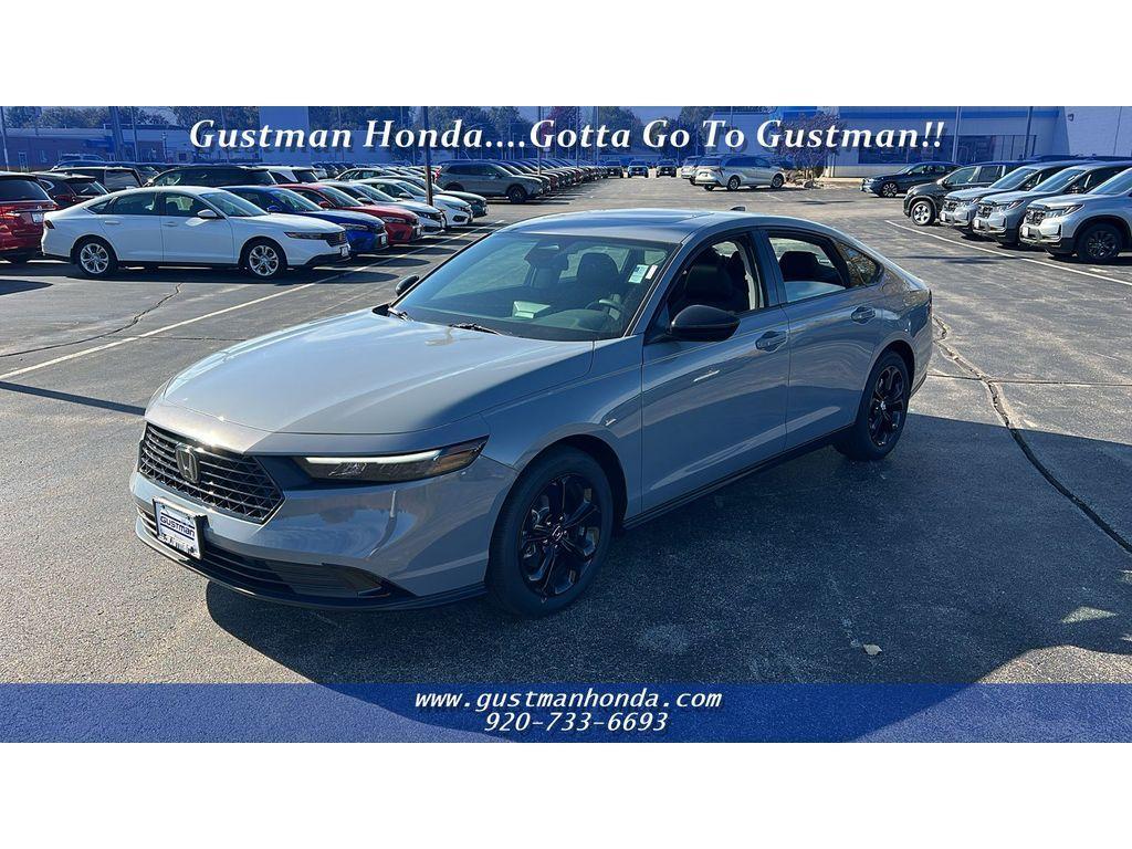 new 2025 Honda Accord car, priced at $30,630