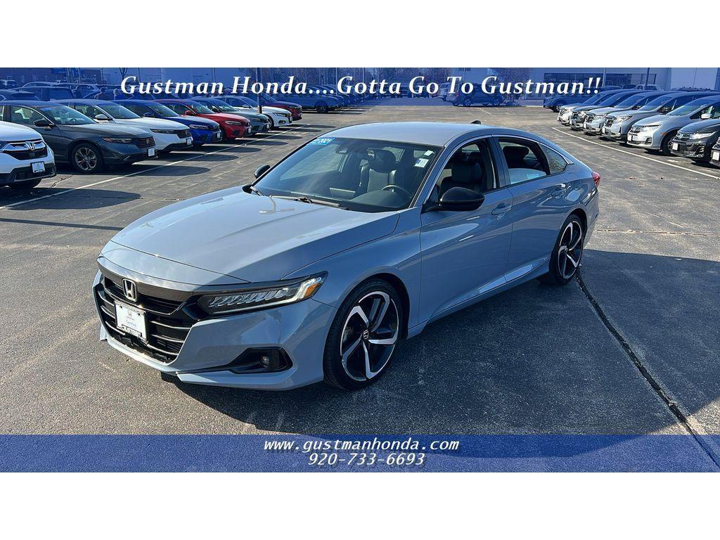 used 2021 Honda Accord car, priced at $23,998