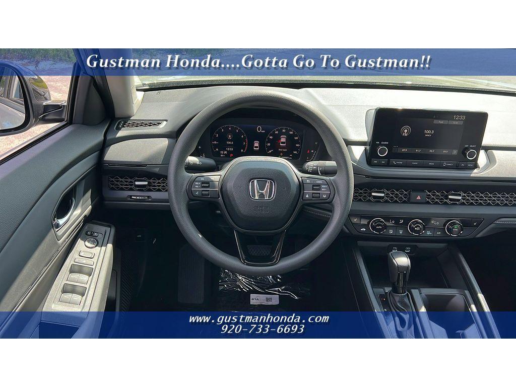 new 2025 Honda Accord car, priced at $30,585