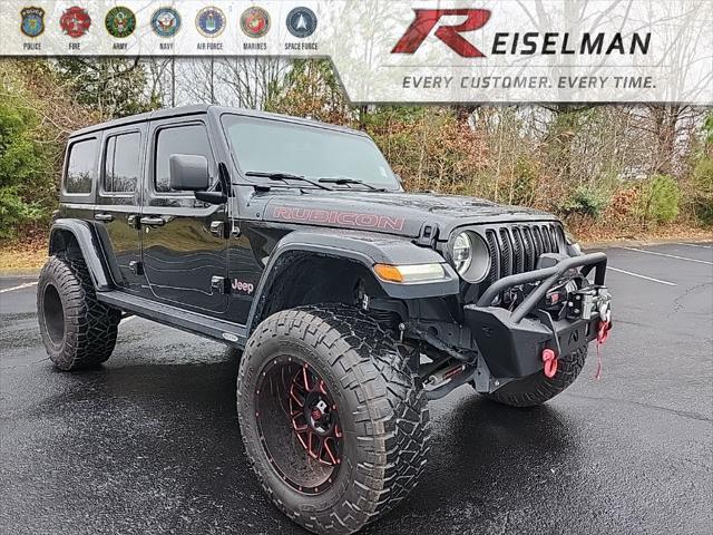 used 2018 Jeep Wrangler Unlimited car, priced at $38,929