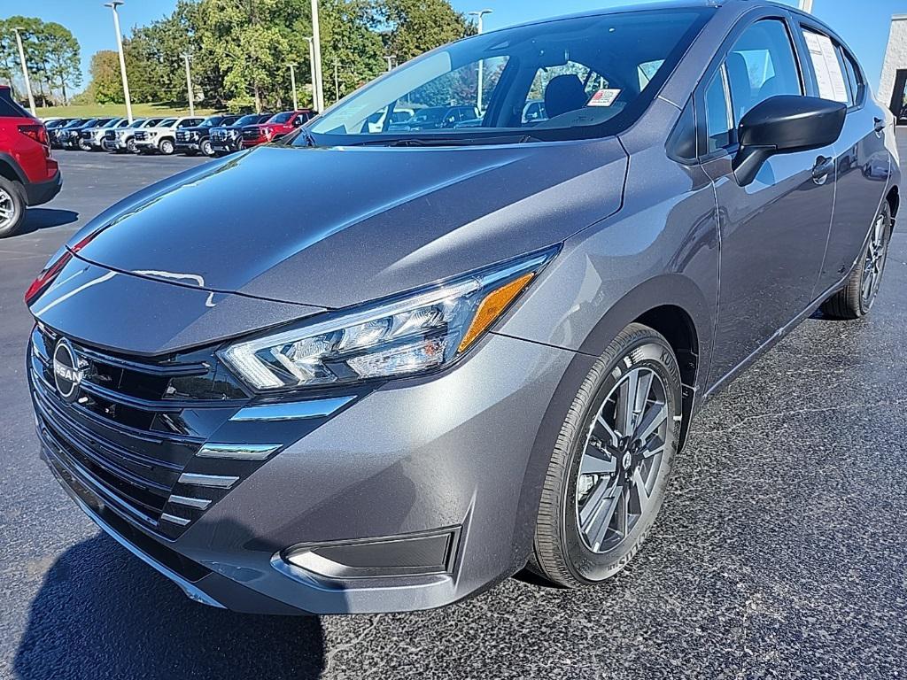 used 2025 Nissan Versa car, priced at $19,899