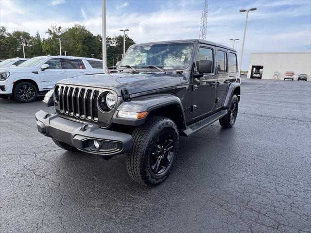 used 2022 Jeep Wrangler Unlimited car, priced at $38,671