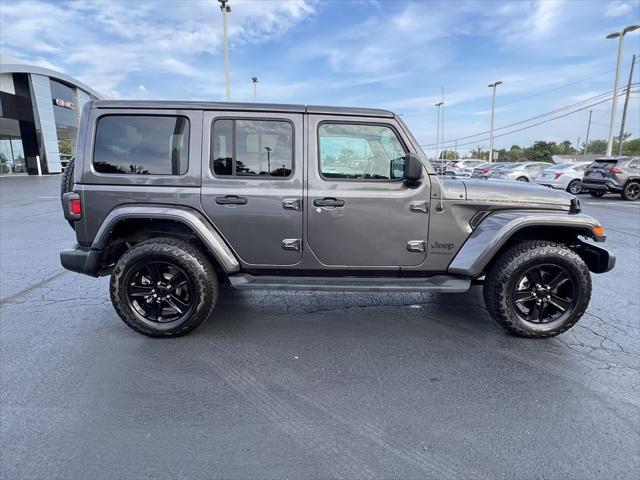 used 2022 Jeep Wrangler Unlimited car, priced at $38,671