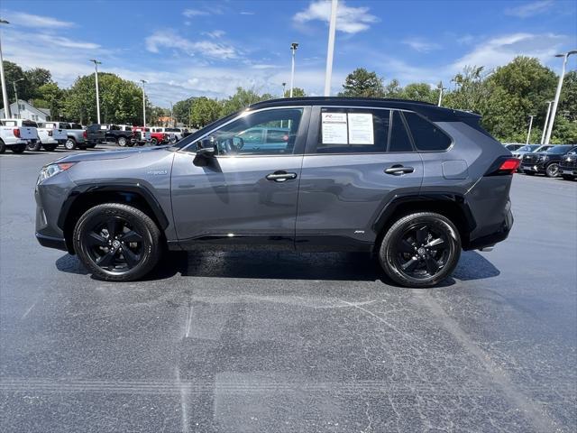 used 2021 Toyota RAV4 Hybrid car, priced at $35,798