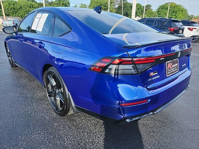 used 2024 Honda Accord Hybrid car, priced at $32,998