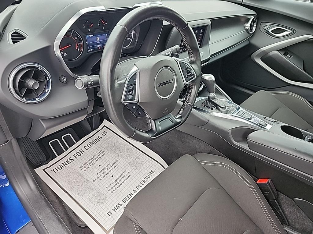 used 2021 Chevrolet Camaro car, priced at $31,390