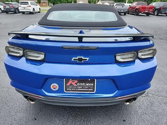 used 2021 Chevrolet Camaro car, priced at $31,390