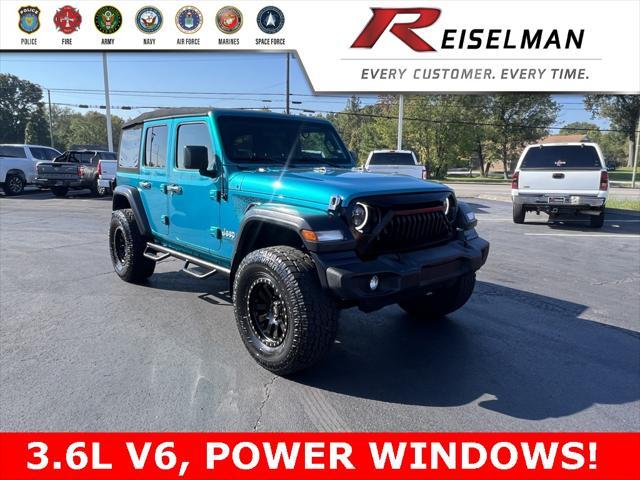 used 2019 Jeep Wrangler Unlimited car, priced at $25,878