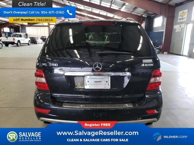 used 2010 Mercedes-Benz M-Class car, priced at $3,500