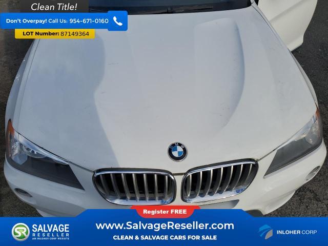 used 2014 BMW X3 car, priced at $3,500