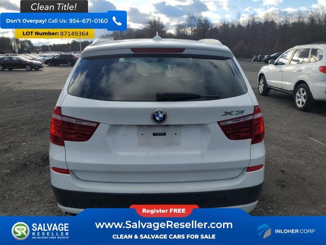 used 2014 BMW X3 car, priced at $3,500