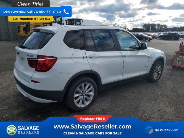 used 2014 BMW X3 car, priced at $3,500