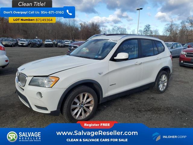 used 2014 BMW X3 car, priced at $3,500