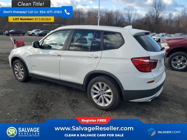 used 2014 BMW X3 car, priced at $3,500