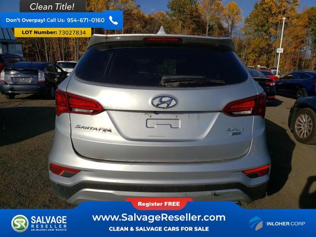 used 2017 Hyundai Santa Fe Sport car, priced at $6,900