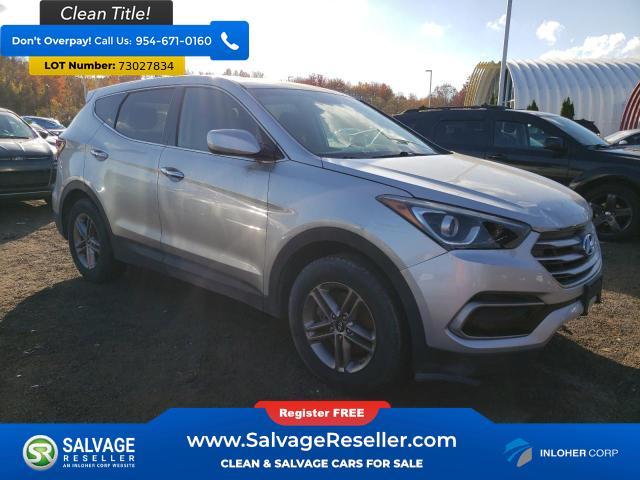 used 2017 Hyundai Santa Fe Sport car, priced at $6,900