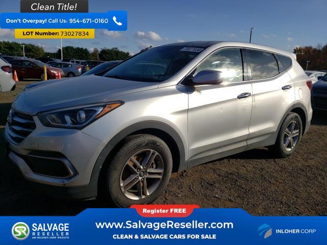 used 2017 Hyundai Santa Fe Sport car, priced at $6,900