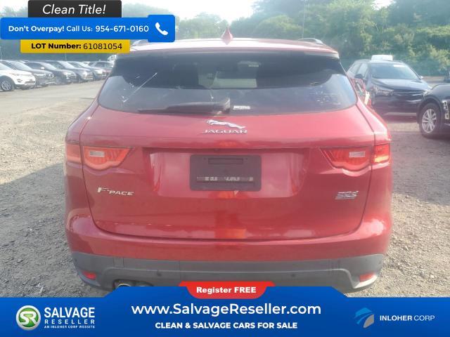 used 2018 Jaguar F-PACE car, priced at $6,800