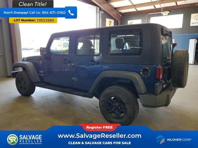 used 2009 Jeep Wrangler Unlimited car, priced at $5,900