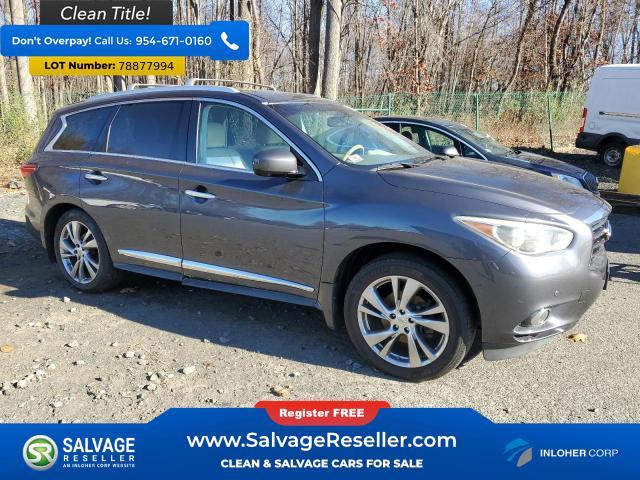 used 2013 INFINITI JX35 car, priced at $1,100