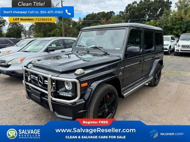 used 2017 Mercedes-Benz AMG G 63 car, priced at $46,500