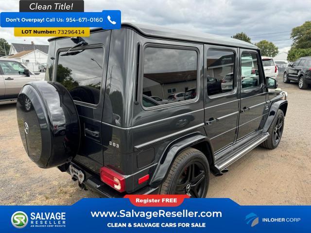 used 2017 Mercedes-Benz AMG G 63 car, priced at $46,500