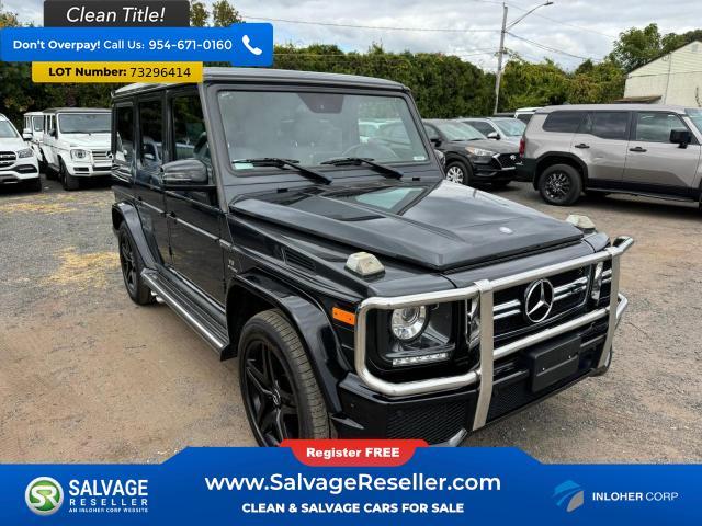 used 2017 Mercedes-Benz AMG G 63 car, priced at $46,500