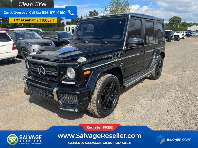 used 2016 Mercedes-Benz AMG G car, priced at $44,000