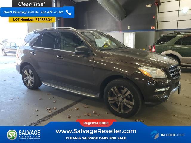 used 2014 Mercedes-Benz M-Class car, priced at $5,000