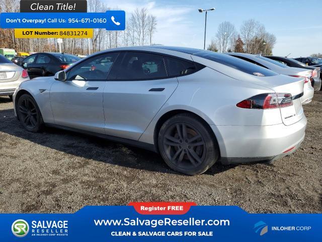 used 2013 Tesla Model S car, priced at $6,100