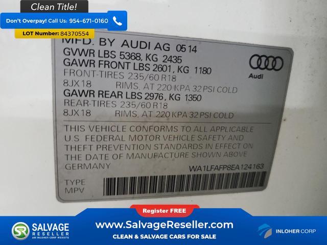 used 2014 Audi Q5 car, priced at $4,900