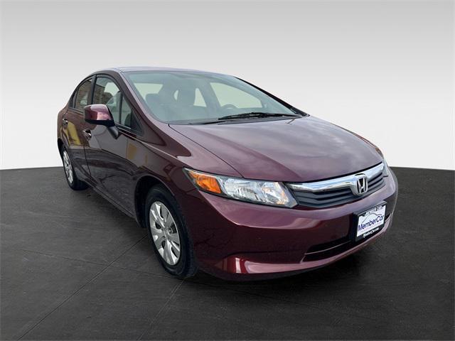 used 2012 Honda Civic car, priced at $9,981