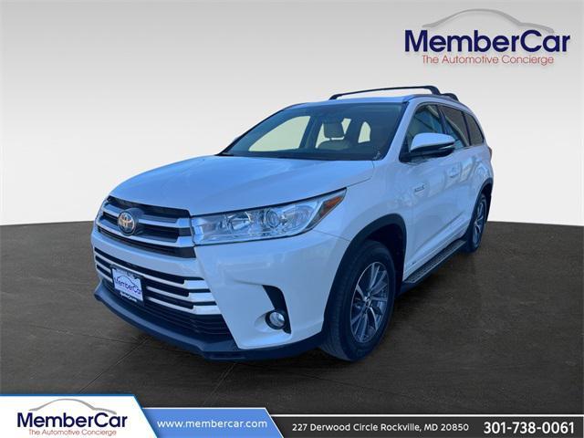 used 2017 Toyota Highlander Hybrid car, priced at $25,981