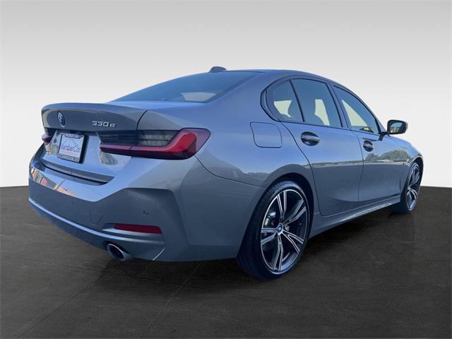 used 2023 BMW 330e car, priced at $37,581