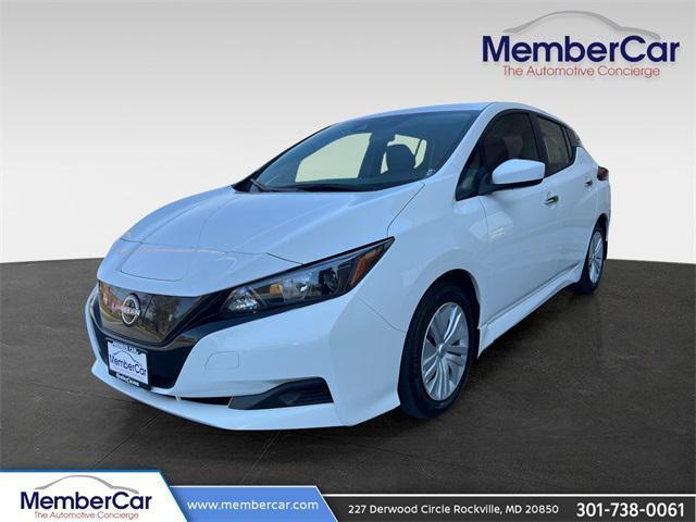 used 2023 Nissan Leaf car, priced at $15,581