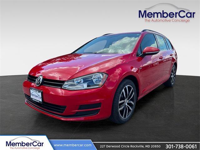used 2016 Volkswagen Golf SportWagen car, priced at $15,981