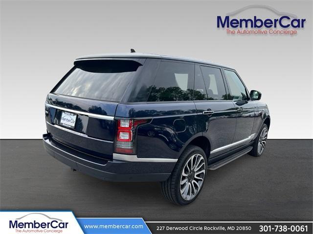 used 2016 Land Rover Range Rover car, priced at $40,981