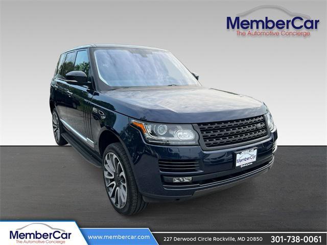 used 2016 Land Rover Range Rover car, priced at $34,981