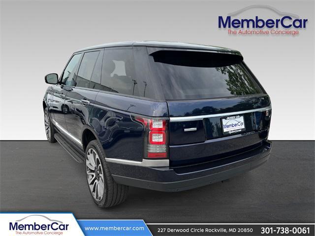 used 2016 Land Rover Range Rover car, priced at $34,981