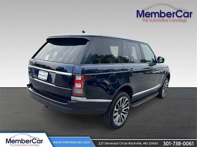 used 2016 Land Rover Range Rover car, priced at $34,981