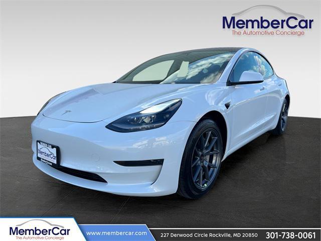 used 2021 Tesla Model 3 car, priced at $22,981