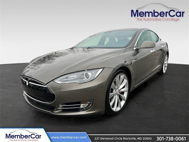 used 2015 Tesla Model S car, priced at $24,981