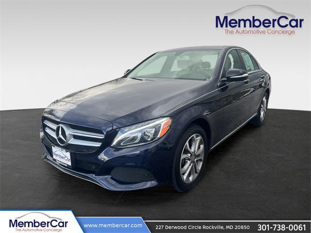 used 2015 Mercedes-Benz C-Class car, priced at $14,581